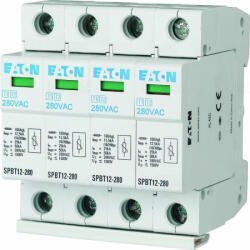 Eaton SPBT12-280/4 villámáram-túlfeszültség levezető klt. B+C 12, 5kA TN-S 158331 Eaton (158331)