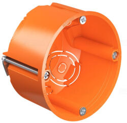 Kaiser Gipszkarton doboz 1-es, d68mm, 47mm mély, narancssárga 9063-32 Kaiser (9063-32)