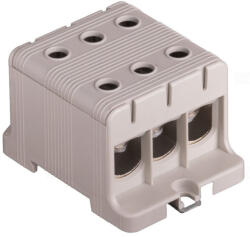 Pollmann Fővezeték sorkapocs 3x 95/3x95 (16-95mm2) szürke UK 95/3 A, 2090307 Pollmann (2090307)