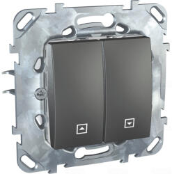 Schneider Electric Pdk14-R105 rkb zsalukapcsoló, grafit MGU50.208. 12Z UNICA Schneider - Készlet erejéig! ! ! (50.208.12Z)