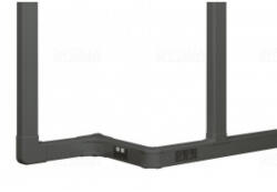 Legrand 075770 DLP kanyarelem 90° fekete 80x50mm kábelcsatornához (075770)