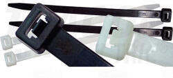 Intercable Tools Kábelkötegelő fekete 360x4, 8mm halogénmentes Intercable (4836)