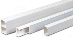 Univolt MIK 40/40 kábelcsatorna fedéllel fehér, UV-álló, lángálló 004865 Univolt (004865)