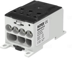 Morek Elosztóblokk OJL 400A szürke 1xAl/Cu95-240 - 4xCu35/3xCu50 MAB1401S10 (1401S10)