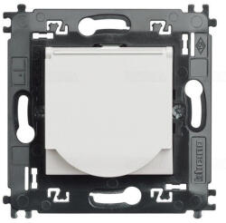 Legrand BTICINO Light N4141MAP 2P+Fcsatlakozóaljzat 2 modulos , 16A csapfedeles fehér (N4141MAP)