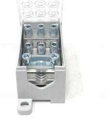 Pollmann Fővezeték sorkapocs 1P 1x 6/1x70mm2 6x 2, 5/6x35mm2 160A PVB 160-6 2080720 Pollmann (2080720)