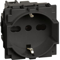 Legrand BTICINO LivingNow dugalj UNEL socket + 10/16A fekete KG4140A16 (KG4140A16)