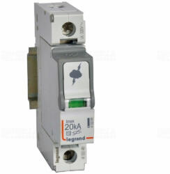 Legrand 412220 Túlfeszültség-levezető T2 20KA 1P (412220) - daniella