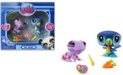 IMC Toys Littlest Pet Shop Dupla Csomag - Kaméleon és Tukán (LPS00525-27-31)
