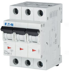 Eaton Kismegszakító 3C 4A 6kA PL6-C4/3 286597 Eaton (286597)