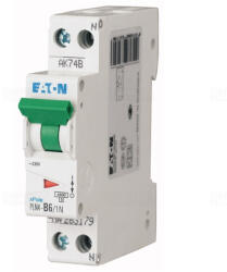 Eaton Kismegszakító 1P+N B 6A 4, 5kA PLN4-B6/1N-DE 263287 Eaton (263287)