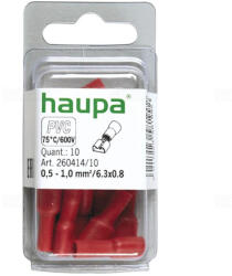 Haupa Gyorscsatlakozó telj. szig. PTCSH 260414/10 SmallPack HAUPA 0, 5-1, 0/ 6, 3x0, 8 PVC (10db/bliszter) (260414/10)