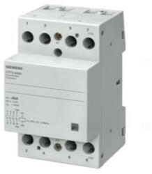 Siemens 5TT5840-0 moduláris kontaktor, 40A/400VAC, 4NO, 230VAC tekercs (5TT58400)