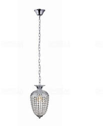 Markslöjd OTTENBY Függeszték 1xE27 60W króm/kristály 20 cm 105049 - Készlet erejéig! ! ! (105049)