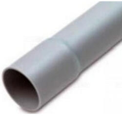 Univolt Mü. II. cső PEP 20 világosszürke VRM-TURBO tokos végű 085974 Univolt (111m/köteg) (085974)