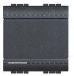 Legrand BTICINO L4004M2N Living keresztkapcsoló 2 modul, antracit (L4004M2N)
