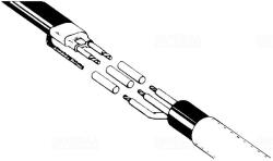 DEVI csatlakozó+végelzáró készlet önszabályzó fűtőkábelhez (19805761) - daniella