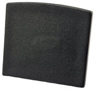 ANRO LED Profile ALP-037 Fekete - Végzáró elem alumínium U profilhoz (LP112B-END)