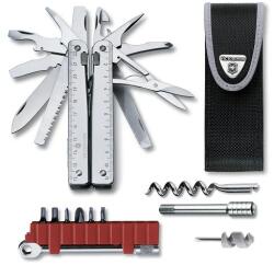 Victorinox Instrument multifuncțional Victorinox SwissTool Plus în cutie de nailon