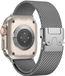 Tech-protect Curea otel inoxidabil Tech-Protect Milano compatibila cu Apple Watch 4/5/6/7/8/9/10/SE/Ultra1/2 42/44/45/46/49mm Silver (5906302370658)