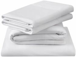 Ralex Pucioasa Cearsaf de pilota Percale policoton 150x220 cm Alb