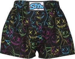 Styx gyerek bő szárú boxeralsók Styx art klasszikus gumipántmaszk (J1853) 4-5 éves