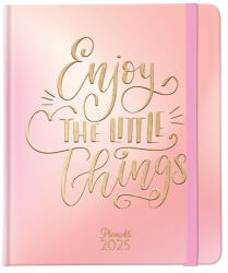 PLANALL Határidőnapló PLANALL New Classic B/5 heti keményfedelű gumis Live 2026 (21552) - papir-bolt