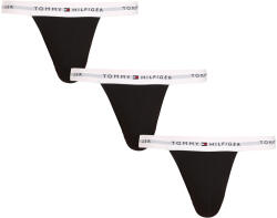 Tommy Hilfiger 3PACK jocks bărbați Tommy Hilfiger negri (UM0UM03384 0S9) S (180690)