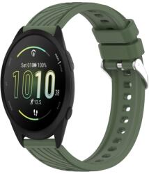  PRINTY Szilikon szíj Garmin Forerunner 165 sötétzöld színhez
