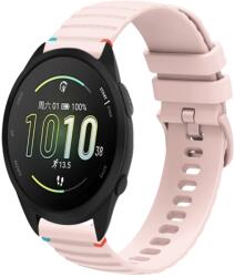  WAVY szilikon szíj Garmin Forerunner 165 rózsaszínhez