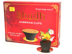  Betisoare Parfumate - Karnataka Forest - Tamaie Shudh Sambrani 12 Cups