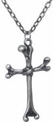 Leather & Steel Fashion Colier cu pandantiv CLAVICLE CROSS - LSF4 84