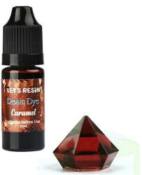  Let's Resin áttetsző gyantafesték - karamell, 10 ml