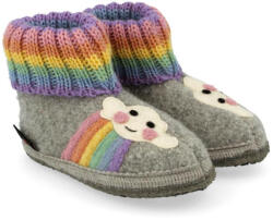 Haflinger Botoși din lână Haflinger - Rainbow Stone Grey