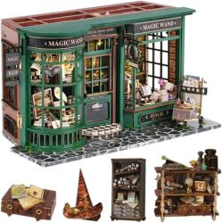 Cutebee Puzzle 3D, Casuta DIY, Magazinul de baghete magice, Cutebee, 299 piese