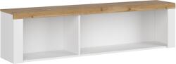 Mobikon Raft suspendat alb stejar wotan Vilgo 156x30.5x40 cm (0000352383) Raft