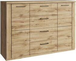 Mobikon Comoda MDF/DTD stejar navarra Dorsi 135x41x 94.6 cm (0000358664) Comoda
