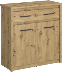 Mobikon Comoda PAL stejar Artisan Airon 86.6x36.2x91.2 cm (0000374714) Comoda