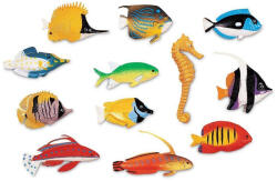 Learning Resources Set pentru sortat - Pestisorii jucausi (60 piese) (LER0407) - piciulica Figurina