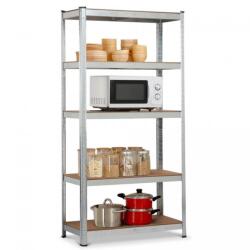 Fistar Raft 180x90x30 cm zincat cu 5 polite, portanta 875 kg - rafturiromanesti - 155,00 RON