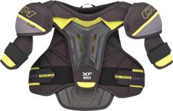 CCM Umerar Hochei Jucător, Senior, CCM TACKS XF 80 · Negru / Gri / Galben