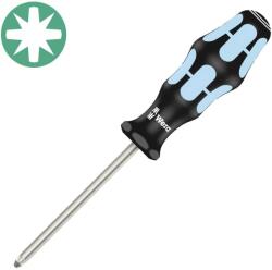Wera surubelnita Pozidriv INOX PZ2 6 100 105 mm WERA 3355 cu varf Lasertip si maner Kraftform Plus antirostogolire 05032032001 (WR05032032001) Surubelnita