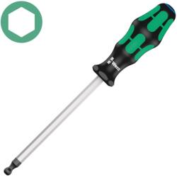 Wera surubelnita hexagonala WERA 352 HEX 8.0 x 150 x 112 mm cap sferic protectie anticoroziva maner verde antirostogolire Kraftform Plus 05022825001 (WR05022825001) Surubelnita
