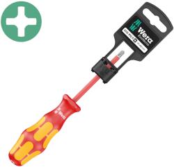 Wera surubelnita VDE WERA 162 i PH S PlusMinus 1 x 80 mm pentru sigurante automate, aparataj modular si borne electrice 05100019001 (WR05100019001) Surubelnita