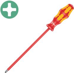 Wera surubelnita VDE WERA 162 i Phillips PH2 x 200 mm pentru aparataj electric, borne si tablouri electrice 05006159001 (WR05006159001) Surubelnita