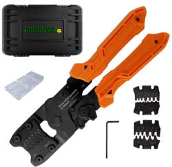 Engineer Kit ENGINEER pentru sertizare de precizie cu cleste PAD-11, 3 seturi de matrite interschimbabile si valiza, Fabricat in Japonia PAD-02 (JPEPAD02) Cleste