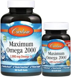 Carlson Labs Maximum Omega 2000 - 90 + 30 kapszula