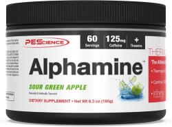 PEScience Alphamine, Sour Green Apple - 180g