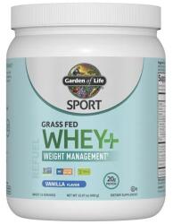 Garden of Life Sport Grass Fed Whey+ Weight Management, Vanilla - 450g