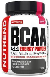 Nutrend BCAA 4: 1: 1 Energy Powder, Raspberry - 500g